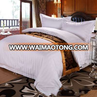 China wholesale 100% Egyptian cotton 400TC White Hotel Linen, Hotel Bed Sheets, Hotel Bedding Set