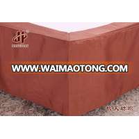 Polyester Decorative Hotel Fitted Bed Skirt