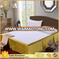 superior quality solid color customized bed skirt set