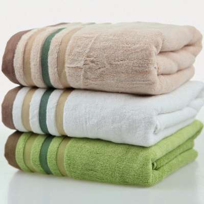 China manufacture supplier textile high quality soft bamboo fiber bath towel